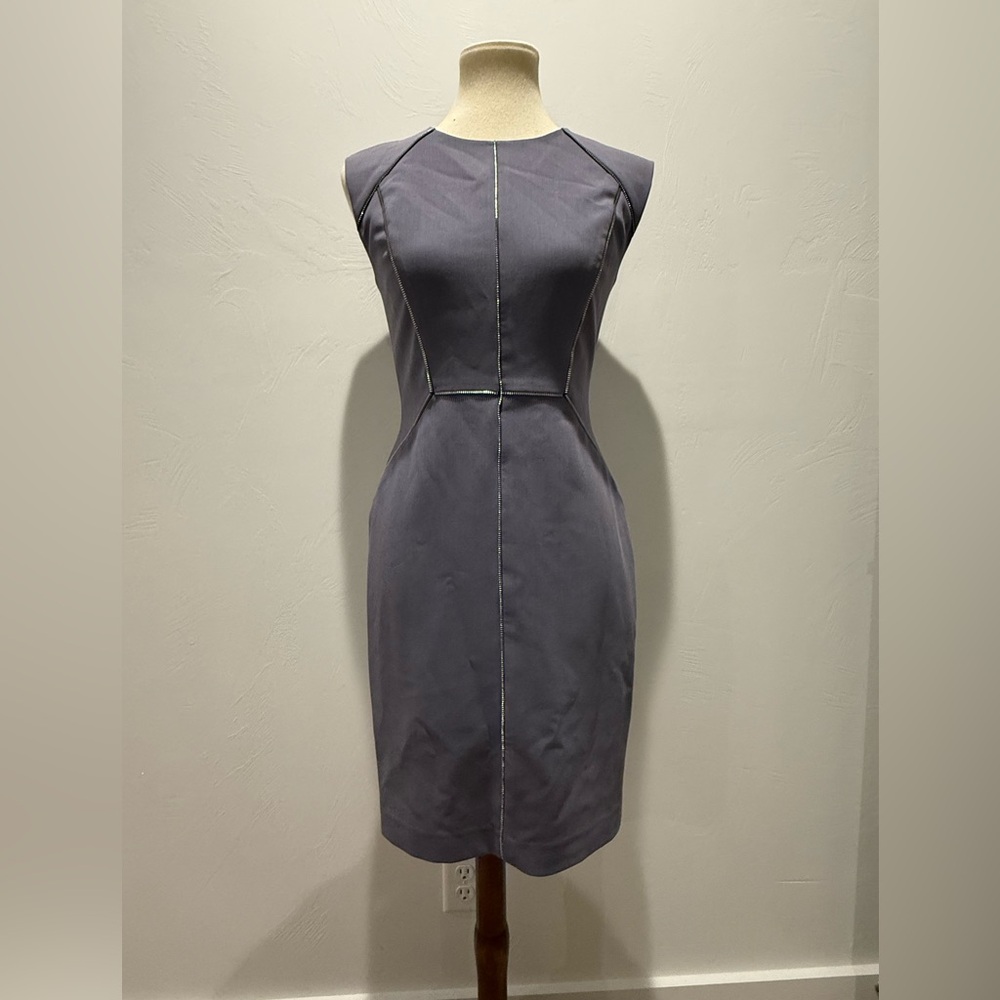 Rebecca Taylor Charcoal Midi Dress